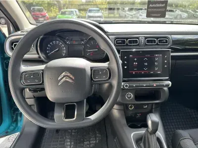 NIEBIESKI HATCHBACK CITROEN C3 z 2023 r., BENZYNA, skrzynia biegów AUTOMATYCZNA 110KM, zdjęcie 11 z 19