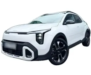 BIAŁY SUV KIA STONIC z 2025 r., HYBRYDA/BENZYNA, skrzynia biegów AUTOMATYCZNA 85KM, zdjęcie główne