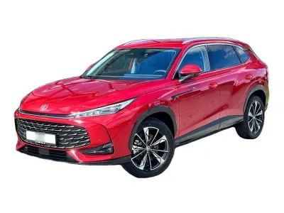 CZERWONY SUV MG HS z 2026 r., HYBRYDA/BENZYNA, skrzynia biegów AUTOMATYCZNA 224KM, zdjęcie 16 z 17