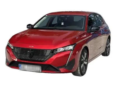 CZERWONY HATCHBACK PEUGEOT 308 z 2023 r., BENZYNA, skrzynia biegów AUTOMATYCZNA 131KM, zdjęcie 5 z 18