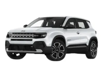 BIAŁY CROSSOVER JEEP AVENGER z 2026 r., BENZYNA, skrzynia biegów AUTOMATYCZNA 100KM, zdjęcie główne