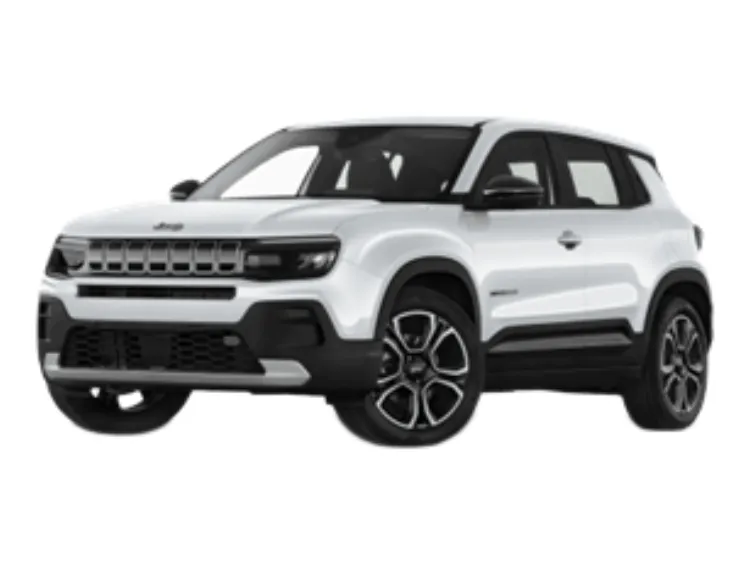 BIAŁY CROSSOVER JEEP AVENGER z 2026 r., BENZYNA, skrzynia biegów AUTOMATYCZNA 100KM, zdjęcie główne