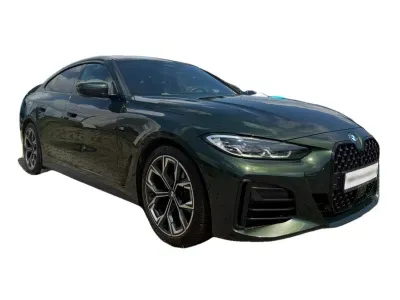 ZIELONY COUPE/KABRIOLET BMW 420 GRAN COUPE z 2023 r., DIESEL, skrzynia biegów AUTOMATYCZNA 190KM, zdjęcie główne