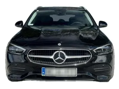 CZARNY KOMBI MERCEDES C-KLASSE-KOMBI z 2022 r., BENZYNA, skrzynia biegów AUTOMATYCZNA 190KM, zdjęcie 16 z 17