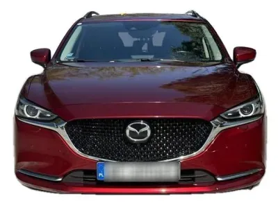 CZERWONY KOMBI MAZDA 6 z 2022 r., BENZYNA, skrzynia biegów AUTOMATYCZNA 165KM, zdjęcie 4 z 19