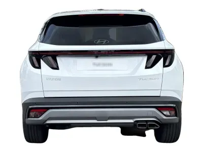 BIAŁY SUV HYUNDAI TUCSON z 2026 r., BENZYNA, skrzynia biegów AUTOMATYCZNA 150KM, zdjęcie 3 z 17