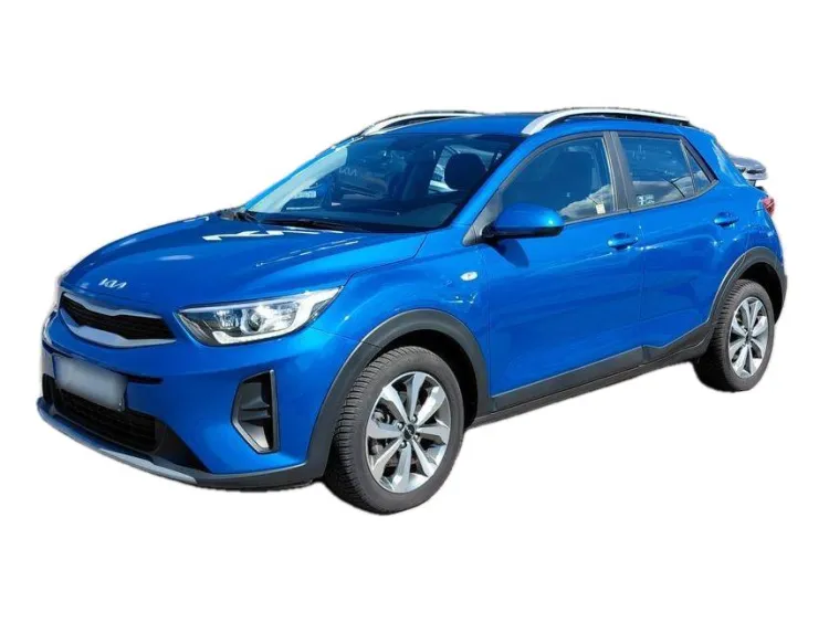 NIEBIESKI SUV KIA STONIC z 2023 r., BENZYNA, skrzynia biegów MANUALNA 75KM, zdjęcie główne