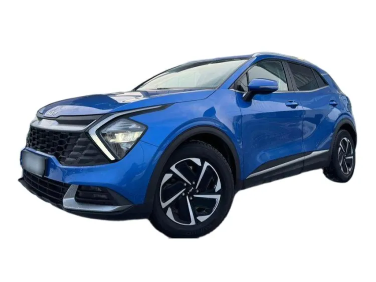NIEBIESKI SUV KIA SPORTAGE z 2023 r., BENZYNA, skrzynia biegów AUTOMATYCZNA 110KM, zdjęcie główne