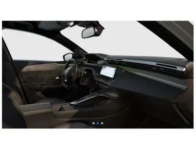 SZARY CROSSOVER PEUGEOT 408 GT z 2026 r., HYBRYDA/BENZYNA, skrzynia biegów AUTOMATYCZNA 145KM, zdjęcie 5 z 5