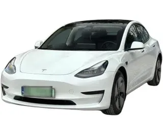 BIAŁY SEDAN TESLA MODEL 3 z 2022 r., ELEKTRYCZNY, skrzynia biegów AUTOMATYCZNA 306KM, zdjęcie główne