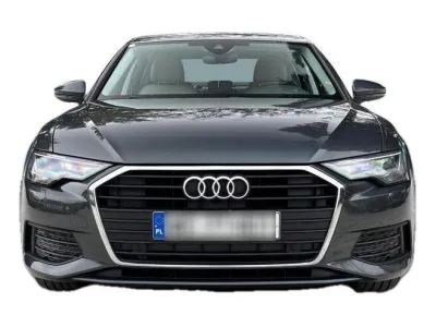 SZARY SEDAN AUDI A6 z 2022 r., DIESEL, skrzynia biegów AUTOMATYCZNA 163KM, zdjęcie 3 z 19