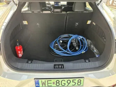 BIAŁY SUV FORD MUSTANG MACH E z 2023 r., ELEKTRYCZNY, skrzynia biegów AUTOMATYCZNA 269KM, zdjęcie 18 z 18