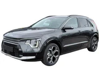 SZARY SUV KIA NIRO z 2026 r., HYBRYDA/BENZYNA, skrzynia biegów AUTOMATYCZNA 100KM, zdjęcie główne