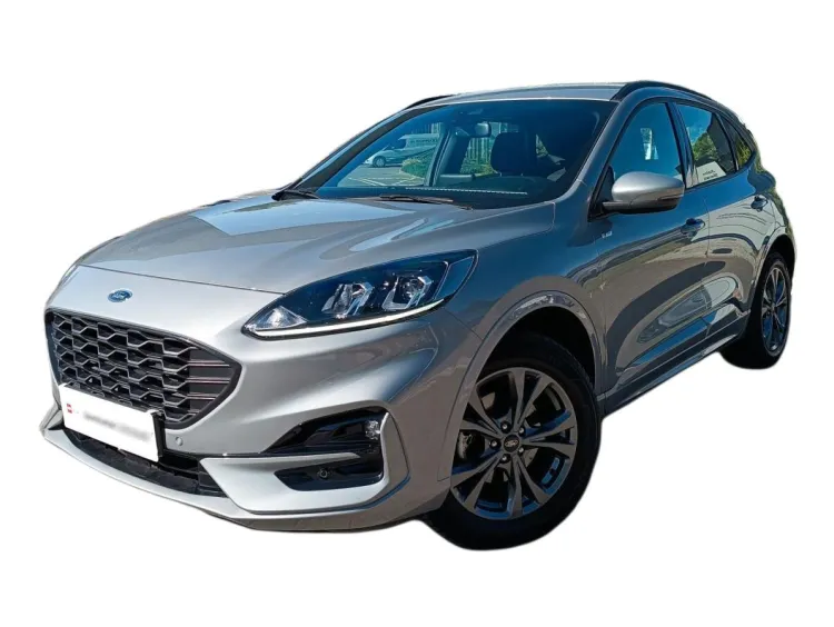 SZARY KOMBI FORD KUGA z 2023 r., BENZYNA, skrzynia biegów AUTOMATYCZNA 120KM, zdjęcie główne