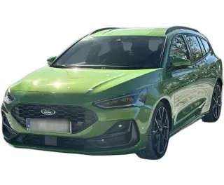 ZIELONY KOMBI FORD FOCUS z 2024 r., BENZYNA, skrzynia biegów AUTOMATYCZNA 280KM, zdjęcie główne