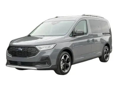 SZARY KOMBI FORD GRAND TOURNEO CONNECT z 2026 r., DIESEL, skrzynia biegów AUTOMATYCZNA 122KM, zdjęcie główne