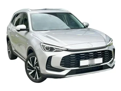 SREBRNY SUV MG ZS z 2026 r., HYBRYDA/BENZYNA, skrzynia biegów AUTOMATYCZNA 197KM, zdjęcie 6 z 15