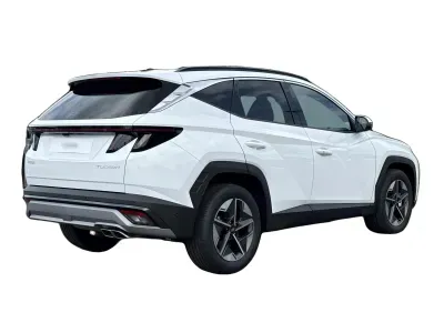 BIAŁY SUV HYUNDAI TUCSON z 2026 r., BENZYNA, skrzynia biegów AUTOMATYCZNA 150KM, zdjęcie 2 z 17