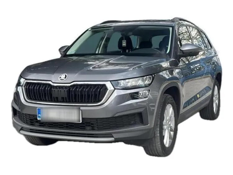SZARY SUV SKODA KODIAQ z 2022 r., BENZYNA, skrzynia biegów AUTOMATYCZNA 150KM, zdjęcie główne