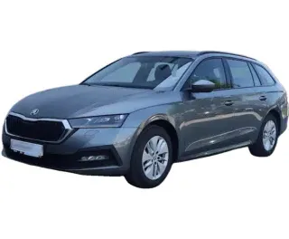 SZARY KOMBI SKODA OCTAVIA IV z 2023 r., DIESEL, skrzynia biegów AUTOMATYCZNA 150KM, zdjęcie główne