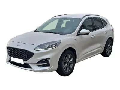 BIAŁY SUV FORD KUGA z 2020 r., BENZYNA, skrzynia biegów MANUALNA 110KM, zdjęcie główne