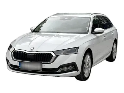 BIAŁY KOMBI SKODA OCTAVIA z 2023 r., BENZYNA, skrzynia biegów AUTOMATYCZNA 150KM, zdjęcie 7 z 19