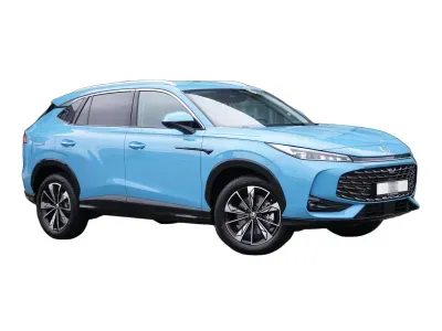 NIEBIESKI SUV MG HS z 2026 r., HYBRYDA/BENZYNA, skrzynia biegów AUTOMATYCZNA 224KM, zdjęcie 7 z 8