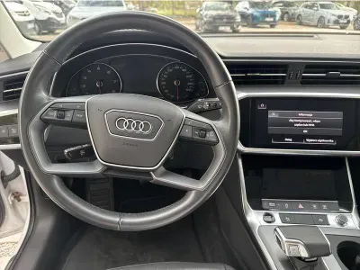 BIAŁY KOMBI AUDI A6 z 2023 r., BENZYNA, skrzynia biegów AUTOMATYCZNA 265KM, zdjęcie 12 z 18