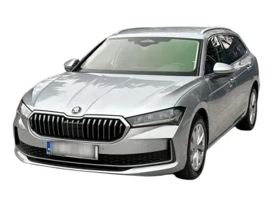 SREBRNY KOMBI SKODA SUPERB COMBI z 2025 r., BENZYNA, skrzynia biegów AUTOMATYCZNA 150KM, zdjęcie 12 z 19