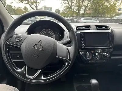 CZERWONY HATCHBACK MITSUBISHI SPACE STAR z 2022 r., BENZYNA, skrzynia biegów AUTOMATYCZNA 71KM, zdjęcie 6 z 19