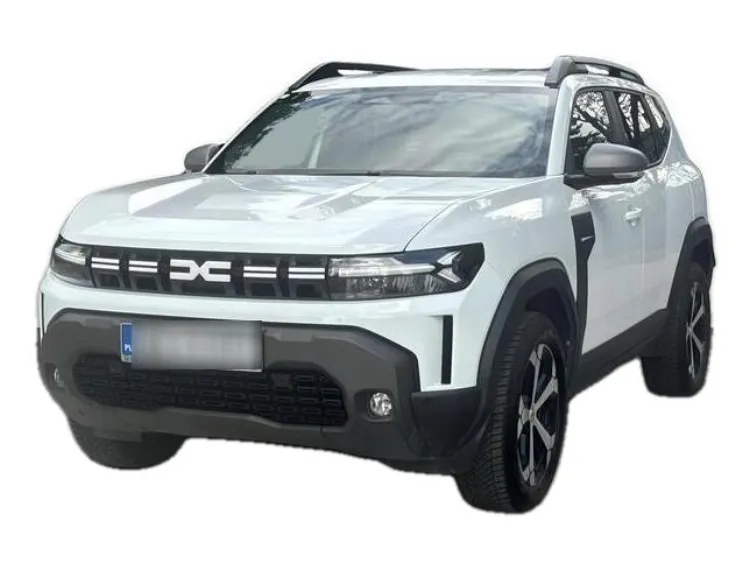 BIAŁY SUV DACIA DUSTER III z 2024 r., BENZYNA, skrzynia biegów MANUALNA 131KM, zdjęcie główne