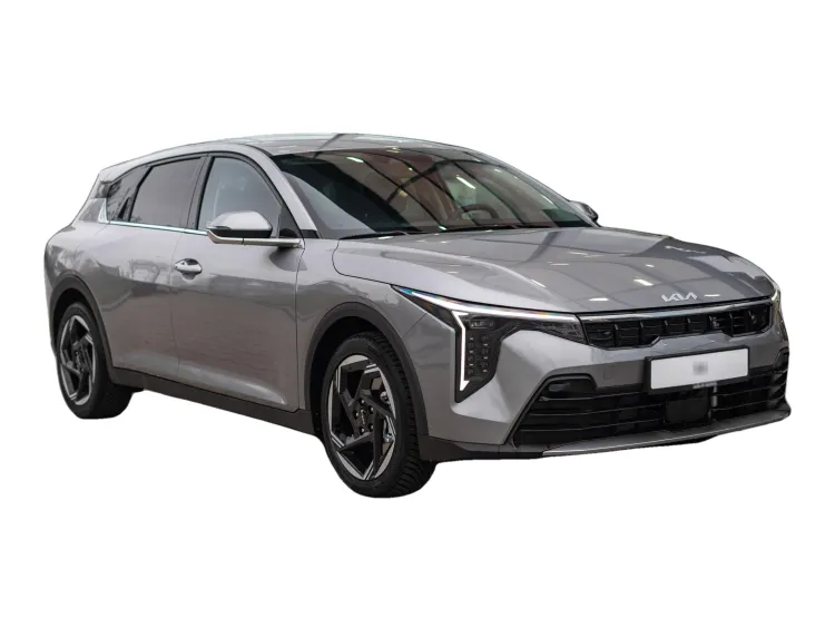 SZARY HATCHBACK KIA K4 z 2026 r., BENZYNA, skrzynia biegów AUTOMATYCZNA 150KM, zdjęcie główne