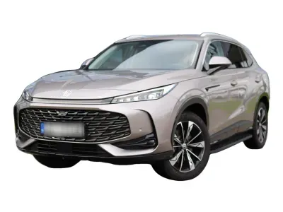 SREBRNY SUV MG HS z 2025 r., HYBRYDA/BENZYNA, skrzynia biegów AUTOMATYCZNA 272KM, zdjęcie 4 z 8