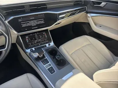 SZARY SEDAN AUDI A6 z 2022 r., DIESEL, skrzynia biegów AUTOMATYCZNA 163KM, zdjęcie 14 z 19