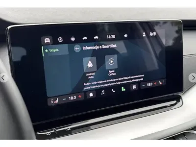 SZARY KOMBI SKODA OCTAVIA COMBI z 2024 r., BENZYNA, skrzynia biegów MANUALNA 150KM, zdjęcie 17 z 18