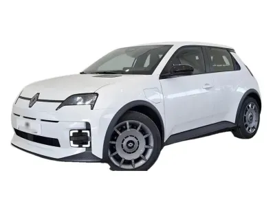 BIAŁY HATCHBACK RENAULT 5 z 2026 r., ELEKTRYCZNY, skrzynia biegów AUTOMATYCZNA 120KM, zdjęcie 4 z 9
