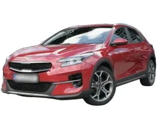 CZERWONY HATCHBACK KIA XCEED z 2019 r., BENZYNA, skrzynia biegów AUTOMATYCZNA 140KM, zdjęcie główne