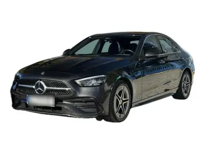 SZARY SEDAN MERCEDES C -KLASSE LIM z 2024 r., BENZYNA, skrzynia biegów AUTOMATYCZNA 193KM, zdjęcie główne
