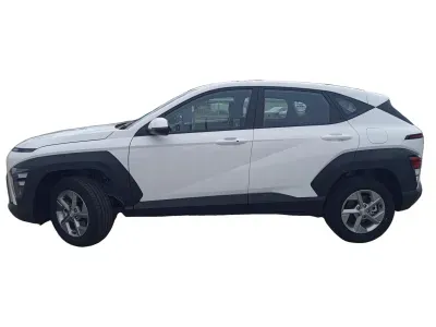 BIAŁY SUV HYUNDAI KONA z 2025 r., HYBRYDA/BENZYNA, skrzynia biegów AUTOMATYCZNA 129KM, zdjęcie 7 z 11