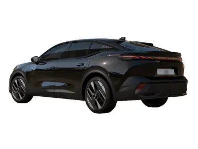 CZARNY CROSSOVER PEUGEOT 408 GT z 2026 r., HYBRYDA/BENZYNA, skrzynia biegów AUTOMATYCZNA 145KM, zdjęcie 4 z 6