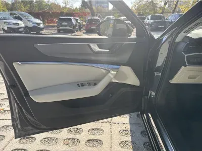 SZARY SEDAN AUDI A6 z 2022 r., DIESEL, skrzynia biegów AUTOMATYCZNA 163KM, zdjęcie 3 z 19