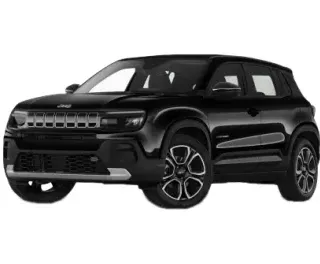 CZARNY CROSSOVER JEEP AVENGER z 2026 r., BENZYNA, skrzynia biegów AUTOMATYCZNA 100KM, zdjęcie główne