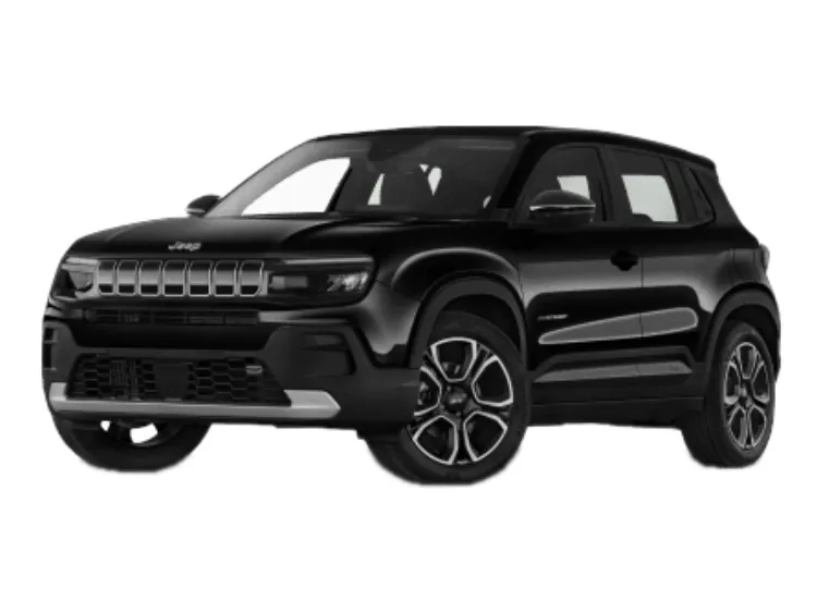 CZARNY CROSSOVER JEEP AVENGER z 2026 r., BENZYNA, skrzynia biegów AUTOMATYCZNA 100KM, zdjęcie główne