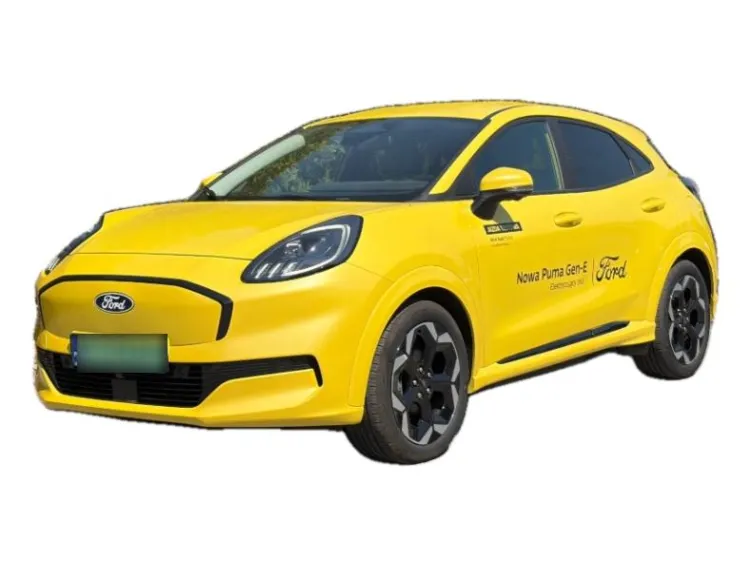 ŻÓŁTY SUV FORD PUMA GEN-E z 2025 r., ELEKTRYCZNY, skrzynia biegów AUTOMATYCZNA 43KM, zdjęcie główne