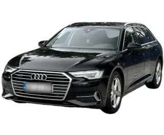 CZARNY KOMBI AUDI A6 z 2022 r., DIESEL, skrzynia biegów AUTOMATYCZNA 204KM, zdjęcie główne