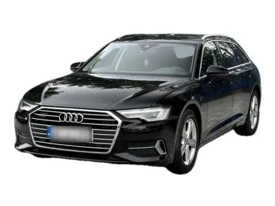 CZARNY KOMBI AUDI A6 z 2022 r., DIESEL, skrzynia biegów AUTOMATYCZNA 204KM, zdjęcie główne