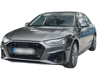 SZARY SEDAN AUDI A4 z 2023 r., BENZYNA, skrzynia biegów AUTOMATYCZNA 150KM, zdjęcie główne
