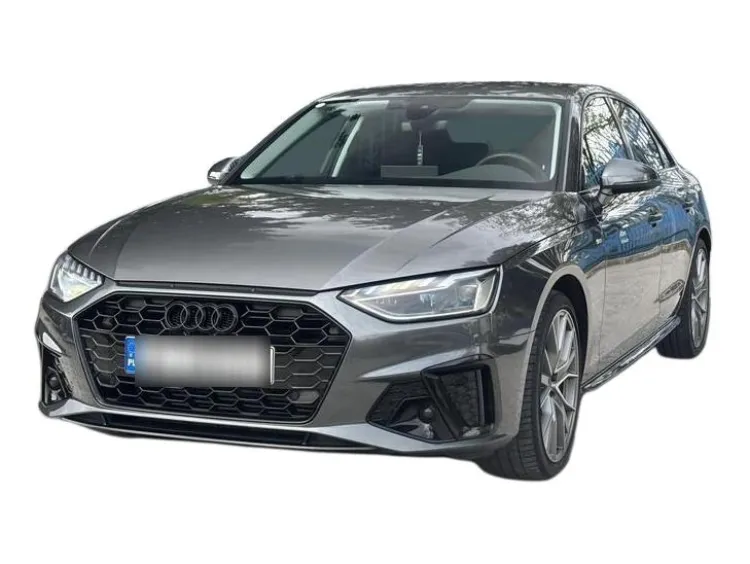 SZARY SEDAN AUDI A4 z 2023 r., BENZYNA, skrzynia biegów AUTOMATYCZNA 150KM, zdjęcie główne