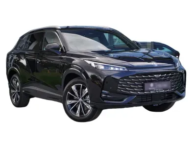CZARNY SUV MG HS z 2026 r., HYBRYDA/BENZYNA, skrzynia biegów AUTOMATYCZNA 224KM, zdjęcie 4 z 9