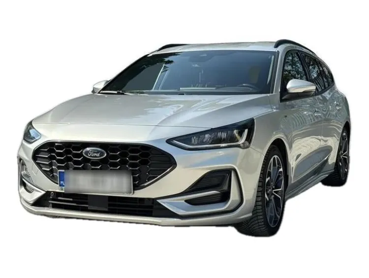 SREBRNY KOMBI FORD FOCUS z 2024 r., BENZYNA, skrzynia biegów AUTOMATYCZNA 155KM, zdjęcie główne